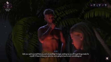 Stranded And Naked College Blonde With Big Tits Destroyed In Visual Novel