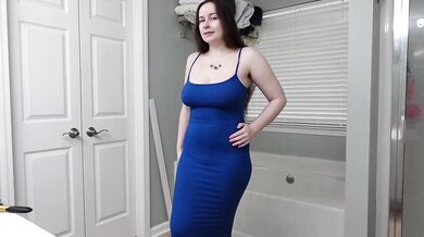 Skims See Through Dress Try On Haul Destroyed Gushing Tight Dress Big Tits Big Ass