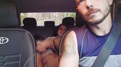 Ride Hailing Driver Destroyed Lesbian Couple Public Car Orgy Gushing