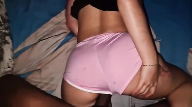 My Hot Stepsister Lets Me Destroy Her Tight Coño Gushing Creampie In Pajamas POV