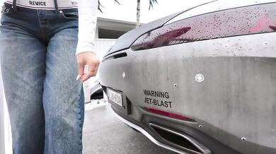 Solo Female HD Porn Destroyed My Car Gushing Choked