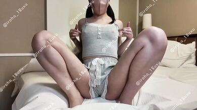 Japanese Amateur College Girl Destroyed by Nonstop Nipple Play and Clitoral Stimulation Squirting Orgasm