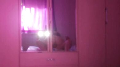 Big Natural Tits Choked Riding Girlfriend Before Work