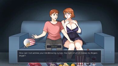 Caught Masturbating Hot Milf Landlady with Big Dick and Big Ass in Milfs Plaza Hentai Game Part 3