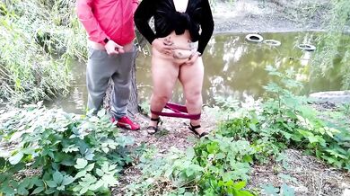 Stepmother Wet Pussy Stepson Cock Public Outdoor Chubby Natural Body Big Ass MILF Verified Amateurs