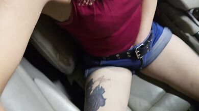 Mutual Masturbation With Friends Wife Jeans Pussy Fingering Gushing Cumshot