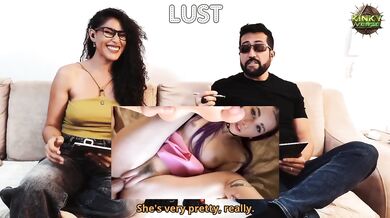 Spanish Reaction Destroyed Goth Teen Squirts on Step Brother Cock FT Valerica Steele English Subs Kinkyverse Highest Rated Porn