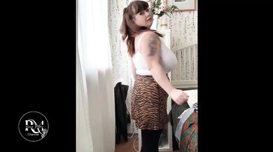 Busty Plus Size Try On Haul Dresses Romper Skirts Workout Tops