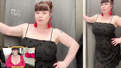 Big Bust Problems Destroyed In Alternative Fashion SFW Try-On Haul