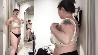 Exclusive HD Pornstar Solo Female Busty Plus Size Swimsuits Off The Shelf Try On Haul Destroyed Gushing