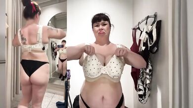 Exclusive HD Pornstar Solo Female Busty Plus Size Swimsuits Off The Shelf Try On Haul Destroyed Gushing