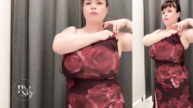 Busty Plus Size Goth Dress Reality Check Solo Female Exclusive HD Pornstar