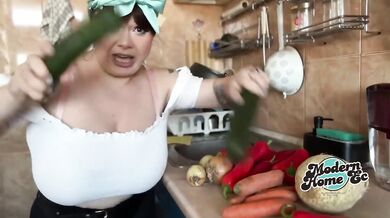 Exclusive Verified Model Dolled Up Vintage Cleaning Choked