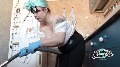 Exclusive Verified Model Dolled Up Vintage Cleaning Choked
