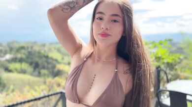 Colombian College Teen Facial Destroyed By Big Dick Cumshot Lizzy Colins