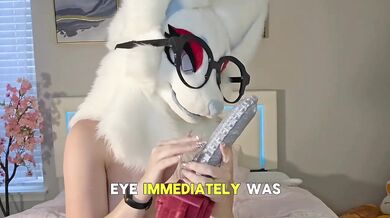Marie Destroyed By Furry Chainsaw Toy Gushing Choked Blowjob