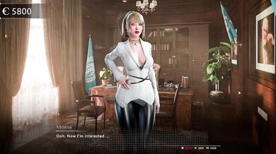 Blonde Milena gaming session destroyed gushing big tits and big ass for money