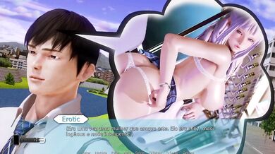 Waifu Academy #54 Minami Rewards Me With Uncut Hentai Creampie