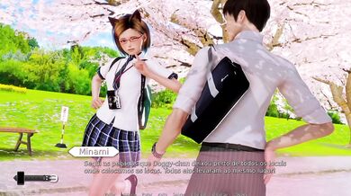 Waifu Academy #54 Minami Rewards Me With Uncut Hentai Creampie