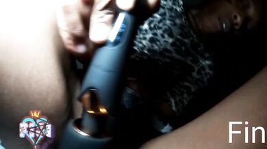 Step Bro Destroyed By Magic Wand Ebony Amateur HD Solo
