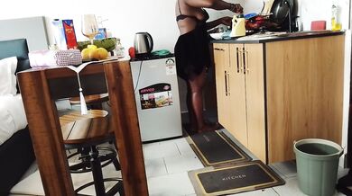 I Convinced My Step Brother To Help In Meal Prep And Destroyed Him With Extreme Deepthroat