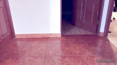 I get home and catch my stepdaughter lying on the bed and now I have to punish her with rough sex