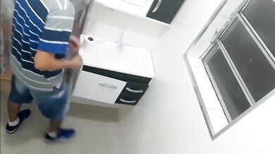 Ruiva Brasileira Destroyed Bathroom Fuck Gushing Creampie Facial Blowjob