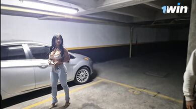 MY HUSBAND IS NOT HERE TO FUCK ME AND MY HORNY NEIGHBOR KNOWS IT. CAN HE MAKE ME CUM?