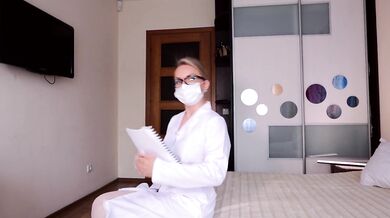 // Nurse Andre teaches patients how to jerk off during their morning rounds // Andre Love // [4k]