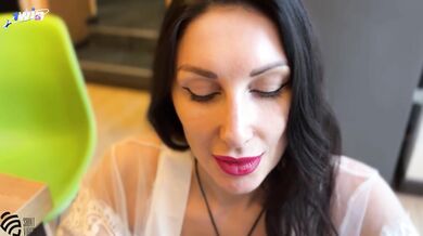 Stepson cum in pussy her stepmom after breakfast