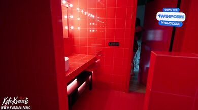 Spontaneous Sex in a Nightclub Toilet - Kate Kravets Leaves with Torn Panties