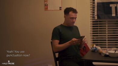 Hailey Rose comes over to the frat house for hookup sex - All Or Nothing Movie Part 2