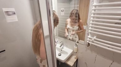 Cheeky Step Sister Asks for Cock