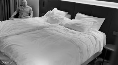 Dream wifey gives to his cuckold husband the ultimate hotwife experience with tattooed bull
