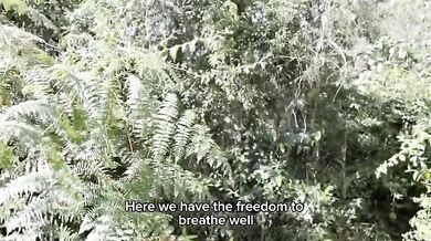 I fuck my best friend's girlfriend in the woods