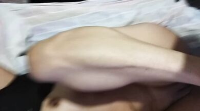 My boyfriend's friend blows me up and squirts me