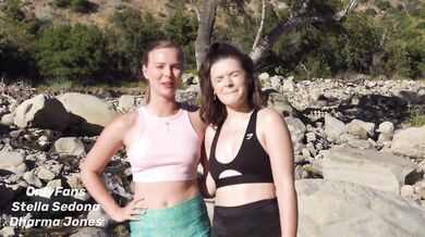Hooking up with my best friend by the river - Dharma Jones