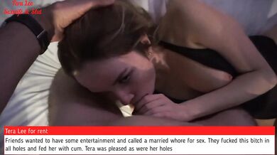 Friends wanted to have some entertainment and called a married slut Tera