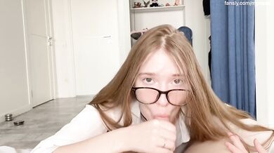 I came from school to suck my friend sand give him a pussy fuck