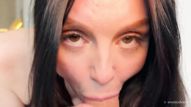 The girl's friend noticed me jerking off on her. She's a real slut!