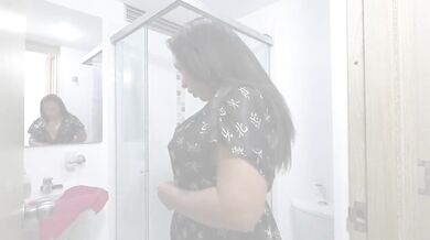 I go to my friend's house and his mother's slut greets me and follows me hard