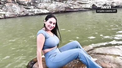 FUCKING IN THE RIVER WHILE MY FRIENDS WERE WAITING FOR ME