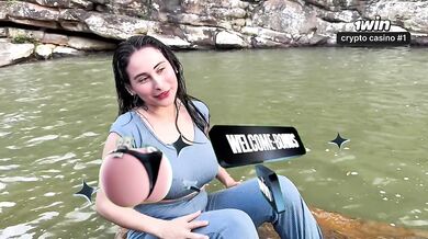 FUCKING IN THE RIVER WHILE MY FRIENDS WERE WAITING FOR ME