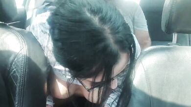 I dare and my best friend to fuck in the back of the car