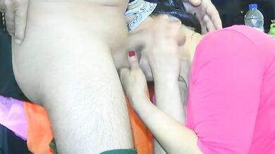 My son's friend can't resist and he gave me a big amount of cum in my mouth