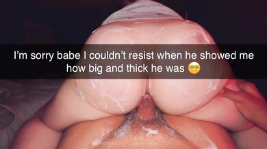 Cheating with my husbands Black Friend Snapchat
