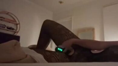 Amateur Hotwife Destroyed By Vibrator Orgasm During Pussy Worship Session