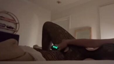 Amateur Hotwife Destroyed By Vibrator Orgasm During Pussy Worship Session