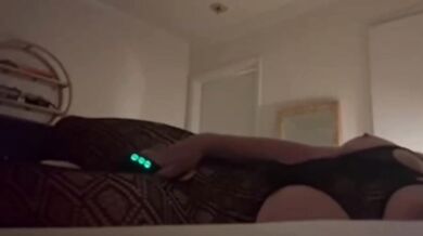 Amateur Hotwife Destroyed By Vibrator Orgasm During Pussy Worship Session