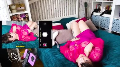 Pink Goth Self Shoot Destroyed Gushing Choked Exclusive HD Pornstar Solo Female